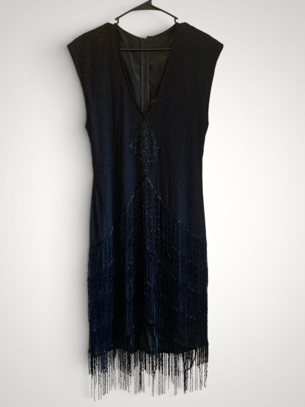 Vintage Flapper style beaded dress, Size 6